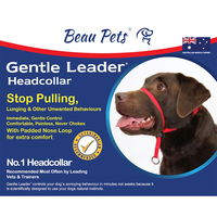 Beau Pets Gentle Leader Headcollar for Dogs - Blue